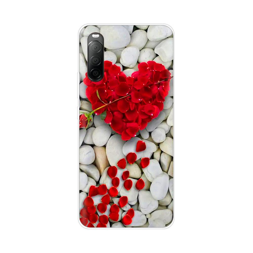 For SONY Xperia 10 iii 10 II Cases 10iii Soft TPU Silicone Bumper Phone Cases For Sony Xperia 10 II 10 III Cases Cover Fundas