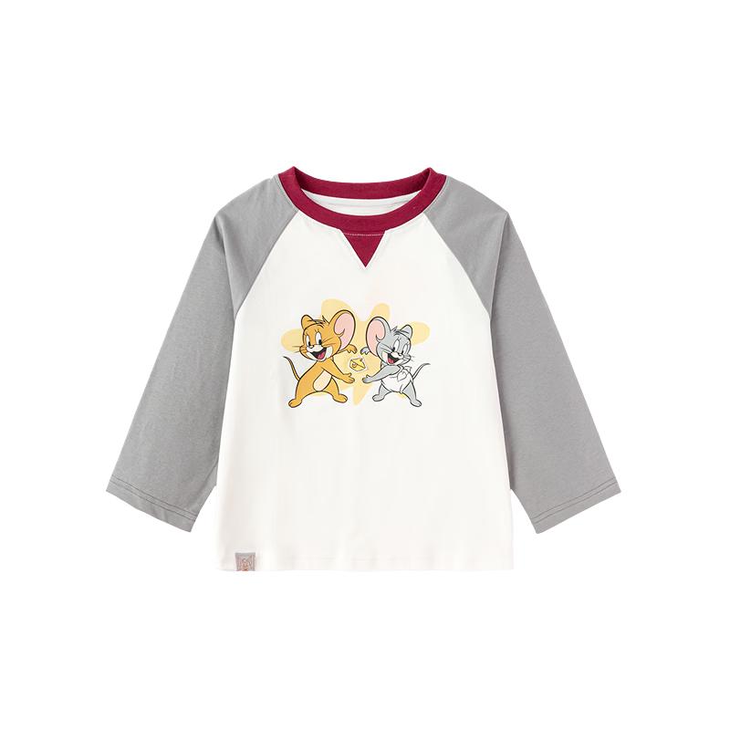 Balabala Boys' Tom and Jerry Long Sleeve T-Shirt