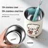 Cute 304 Stainless Steel Toothbrush Cup