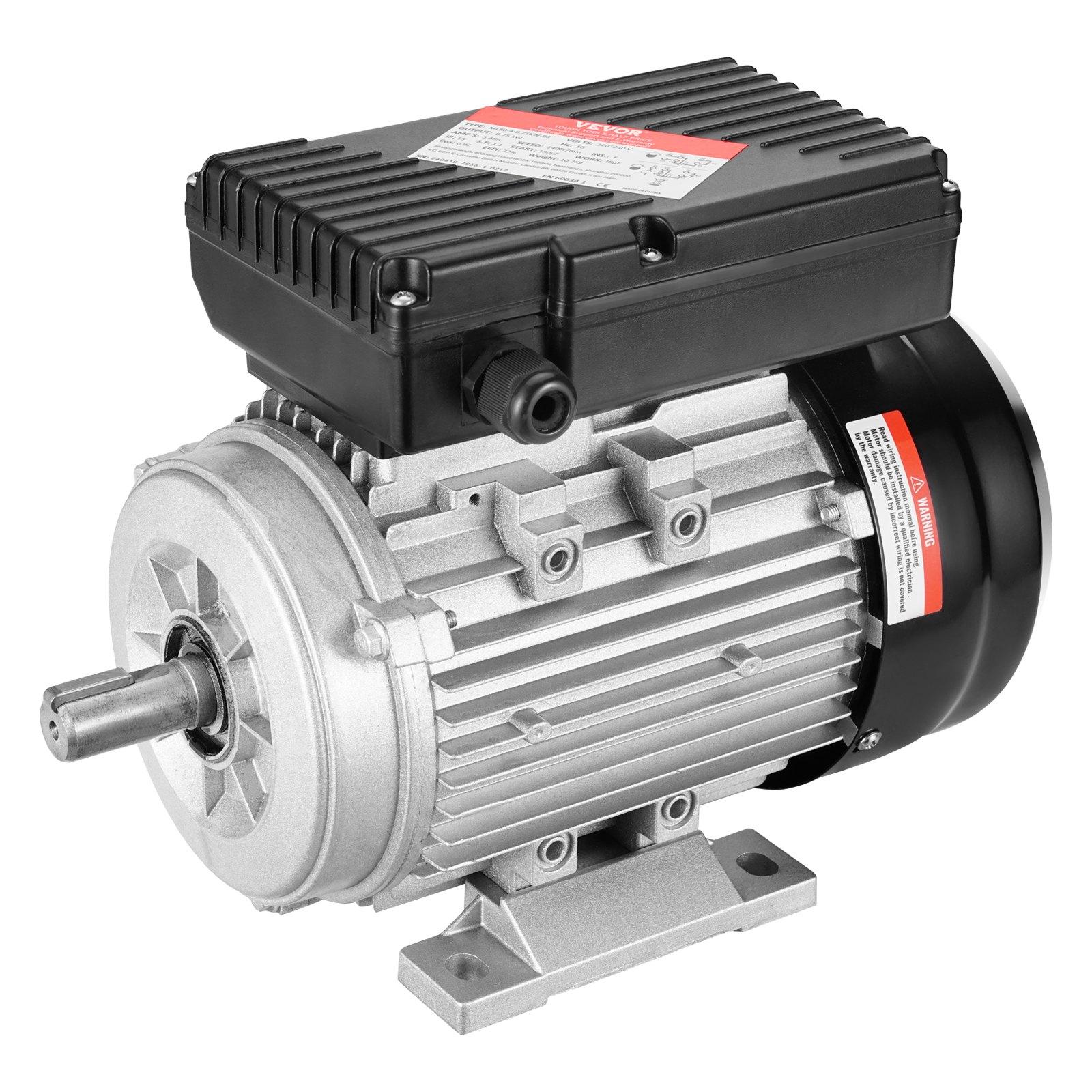 VEVOR 0.75KW Electric Motor 1400