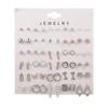 30-Pair Non-Repeating Korean & Western Style High-Quality Earrings Set for Women