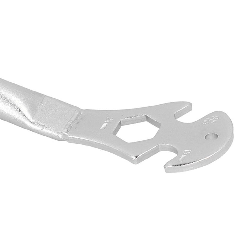15mm 24mm 9/16" Bicycle Pedal Spanner Heavy-Duty Pedal Removal Tool  Biking Maintenance