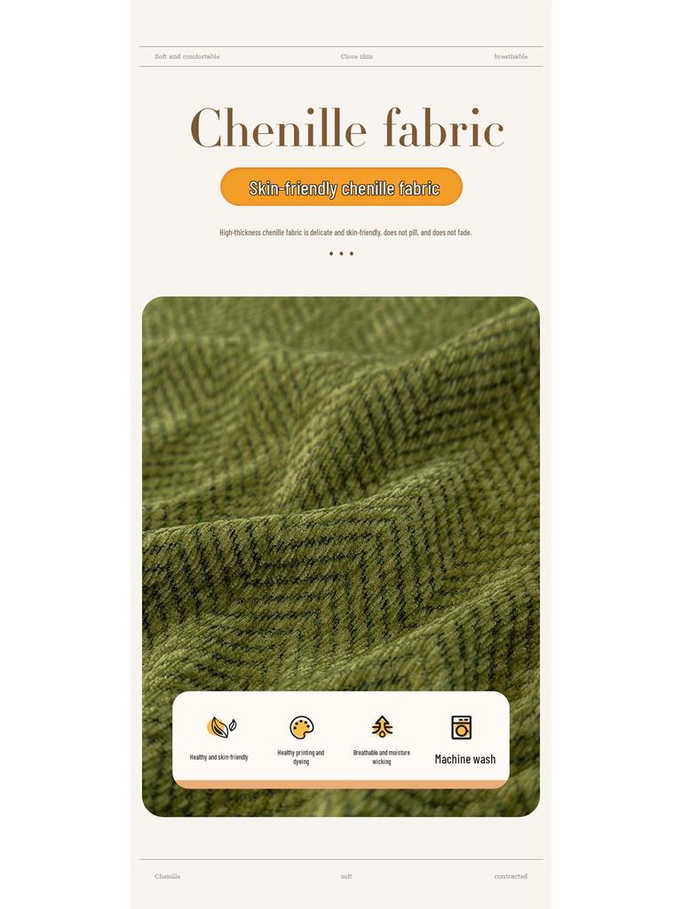 Luxurious Chenille Sofa Cushion: 2025 Non-Slip, Year-Round Comfort & Style