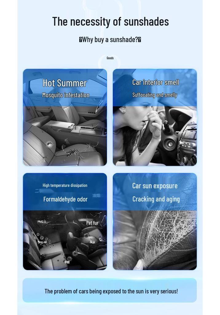 Xiaopeng M03 X9 P7+ Car Sunshade: Thick Heat Insulation, Opaque Privacy Curtain, Side Window Sun Block.