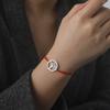 Teamer Tree of Life Pendant Bracelet for Women Vintage Red Cord Bracelets Stainless Steel Jewelry Pulseras 2026 Birthday Gift