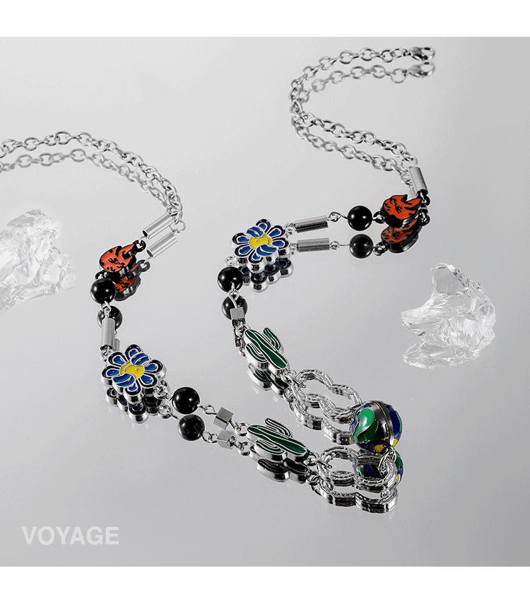 VOYAGE Niche High-End Men's & Women's Versatile Trendy Clavicle Necklace