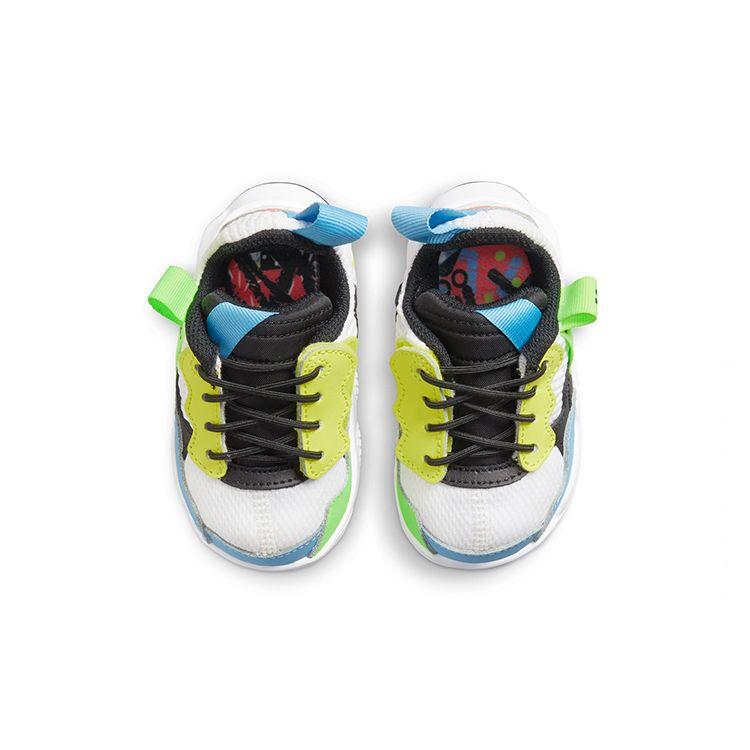 Jordan Ma2 Low Top Walking Shoes Baby Shoes White Blue Red CW6596-110