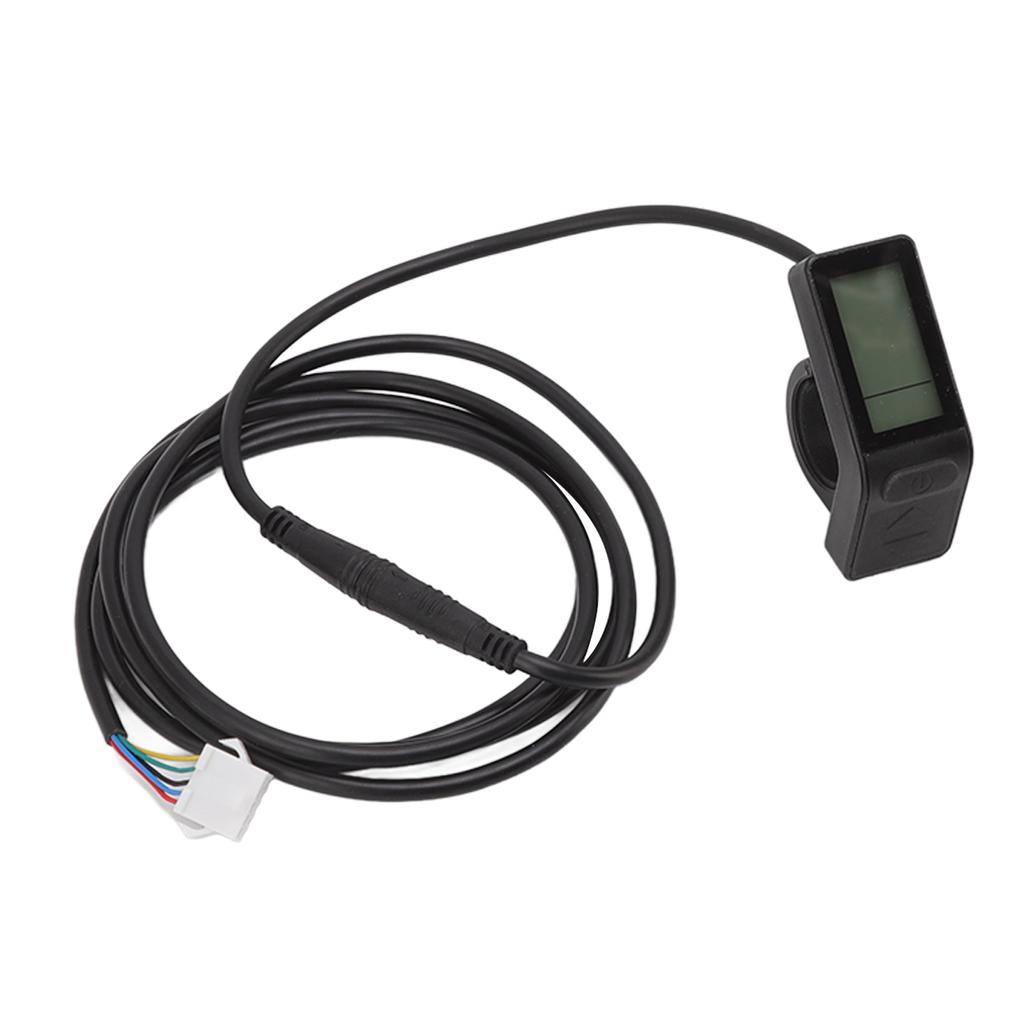 Elektrofahrräder LCD Display Messgerät 24V 36V 48V Tachometer Kilometerzähler Batteriecomputer für Elektrofahrrad Roller