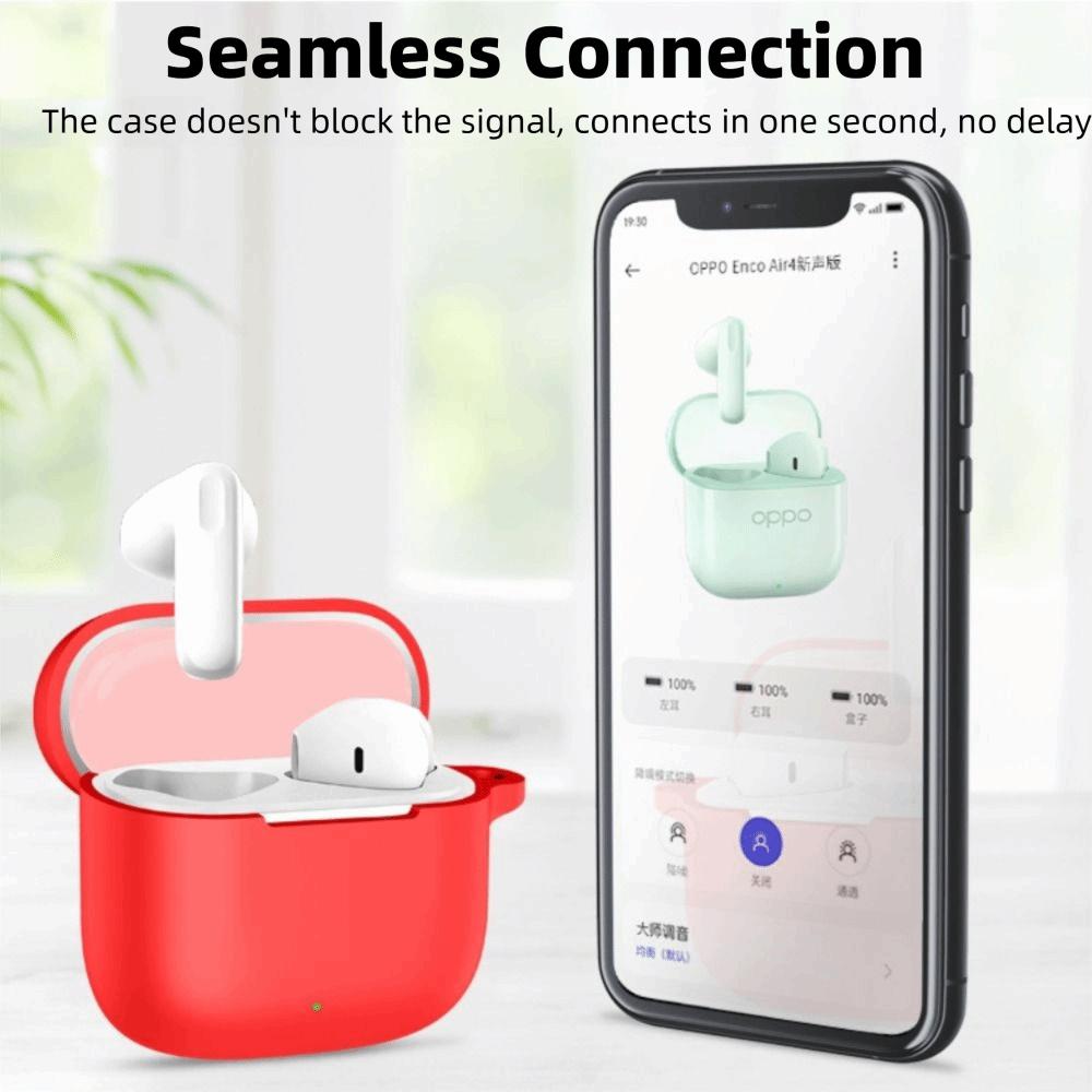 Dustproof Earphone Protective Case Portable Earbuds Cover for OPPO Enco Air4 Travel Use
