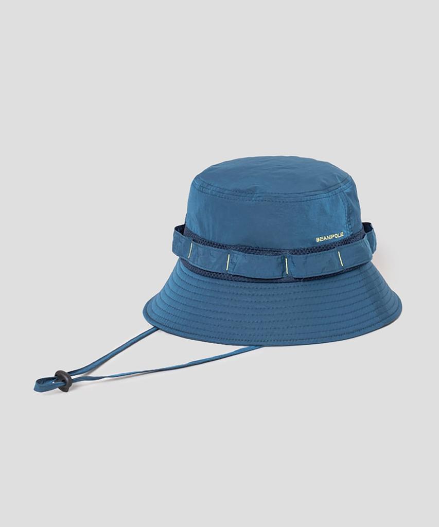 Binpolaegseseoli Nylon Stitch Bucket Hat - Blue