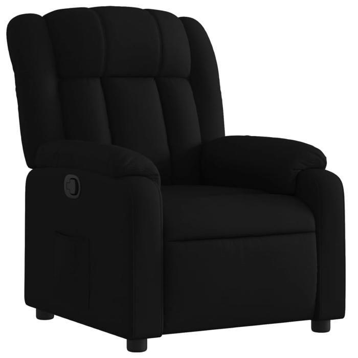 VidaXL Fauteuil Inclinable, Chaise avec Repose-pieds, Siège avec Dossier et Accoudoirs, Meuble de Salle de Séjour, Moderne, 373576
