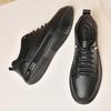 Fashion 2025 New Men Fashion Lace-up Outdoor Antiskid Sneakers Designer Casual Leather Board Shoes Comfy Genuine Leather Running Shoes