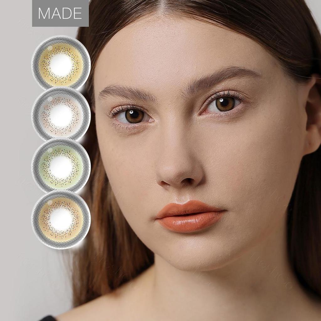 Cheap FreshGo Color Contact Lenses for Eyes Yearly Colored Eye Lenses