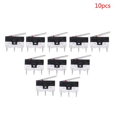 10 Stück Endschalter Druckschalter 1A 125 V Ac Mausschalter 3 Pins Mikroschalter