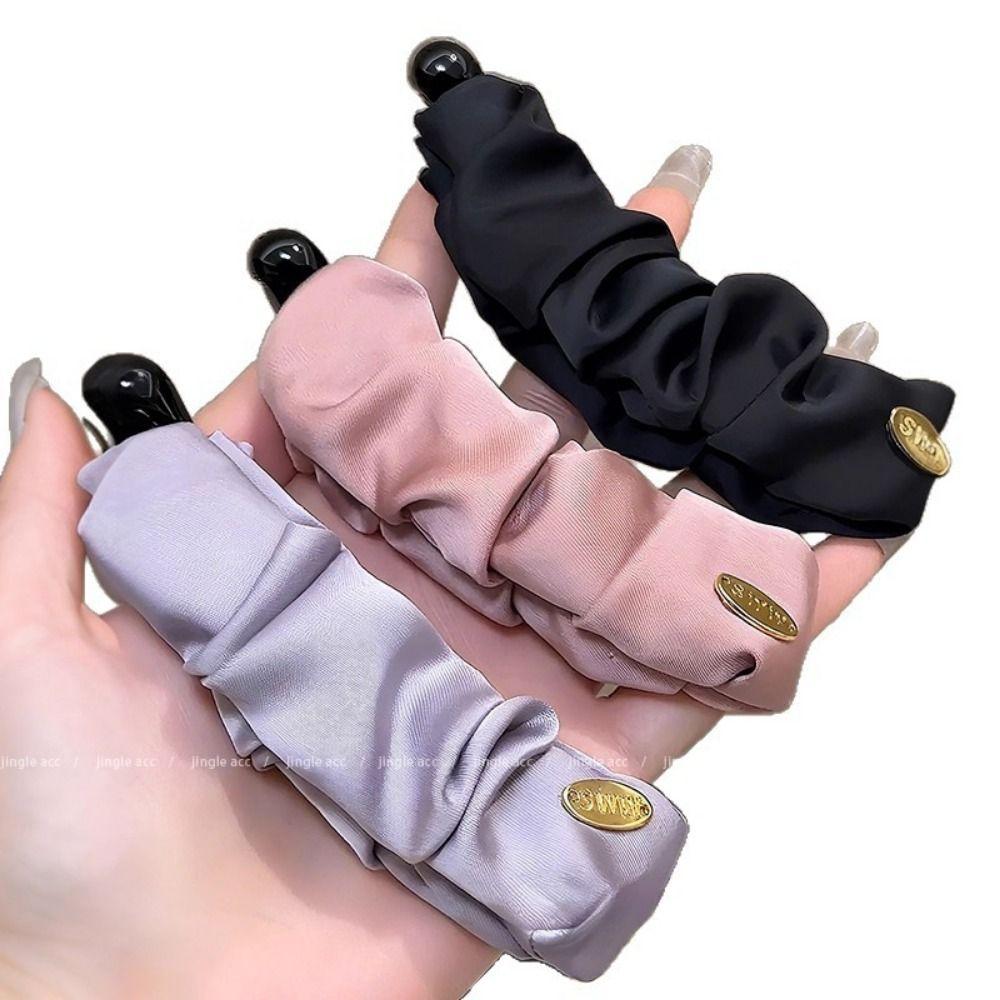 Korean Style Hairpin Barrette Fold Hair Ornament Sweet Banana Hair Clip  Special Occasions