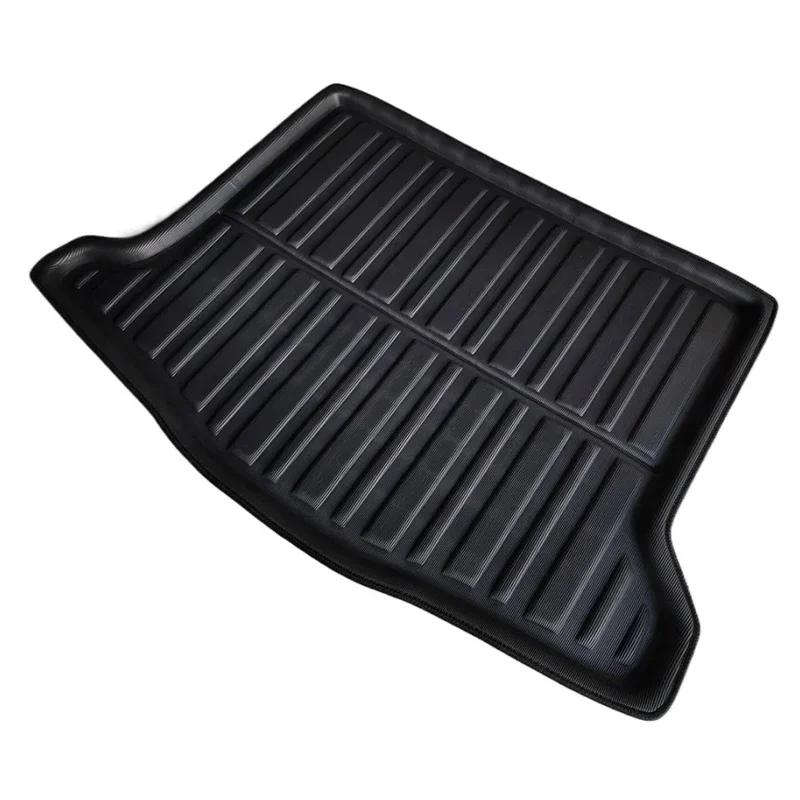 Para Ford Kuga Escape MK3 2019 2020 2021 2022 2023 2024 Tapete Traseiro do Porta-malas do Carro Bandeja Forro de Bagagem Tapete de Chão Impermeável Peças Automotivas