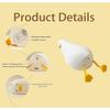 Led Lying Flat Duck Night Light, 3 Level Dimmable Nursery Nightlight,cute Lamp Silicone Squishy Light Up Duck,rechargeable Bedside Touch Lamp For Brea