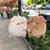 1Pair Magnetic Pig Keychain Backpack Bag Pendant Dolls Gift for Girls Children