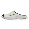 SALOMON RX Slide 3.0 Slip Resistant Quiet Closed Toe Slippers Unisex White Green 477569