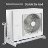 Universal Stainless Steel Air Conditioner Bracket - Thickened Crossbar Support for 1.5P To 5P