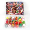 24Pcs Christmas Rubber Ducks Advent Calendar 24-Day Countdown Box Fun Decorative Kids Gift Xmas Stocking Stuffer