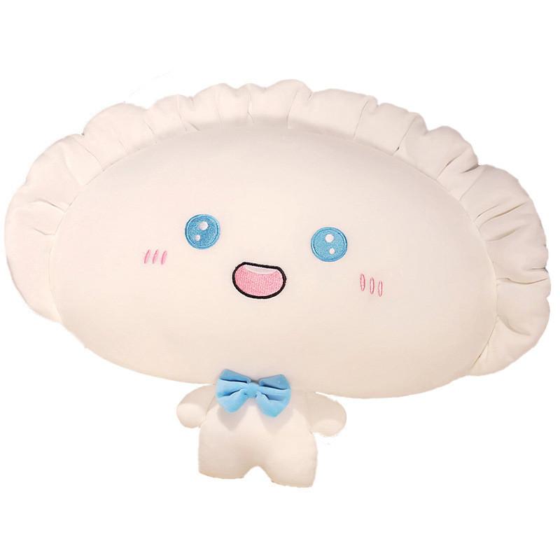 Plush Dumpling Pillow With Pp Cotton Filling For Couch Nap And Comfort