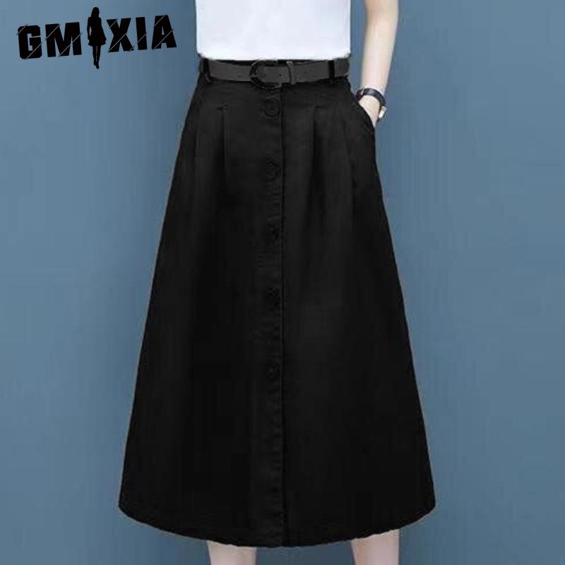 

GMXIA Женская Мода Повседневная Юбка Однотонная с Принтом Летняя Весенняя Короткая Юбка XXL