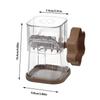 Nut Crusher Manual Peanut Masher Grinder Portable Dried Fruit Crusher Grinder Hand Walnut Kernel Mixer Kitchen Accessories