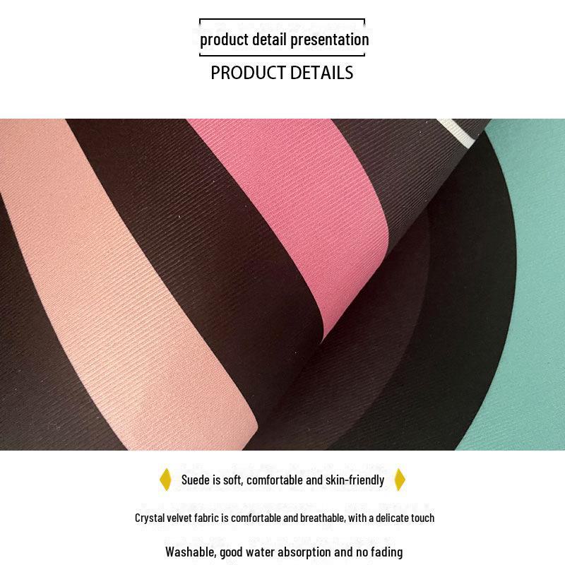 Schalldämpfende, rutschfeste, stoßabsorbierende Übungsmatte für Springseilspringen, Yoga und Dance-Fitness