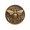 Vintage Botanical Dragonfly  Bee Themed Metal Tin Sign HighDefinition Metal Tin Sign  D Flat Products Design with Enhanced D