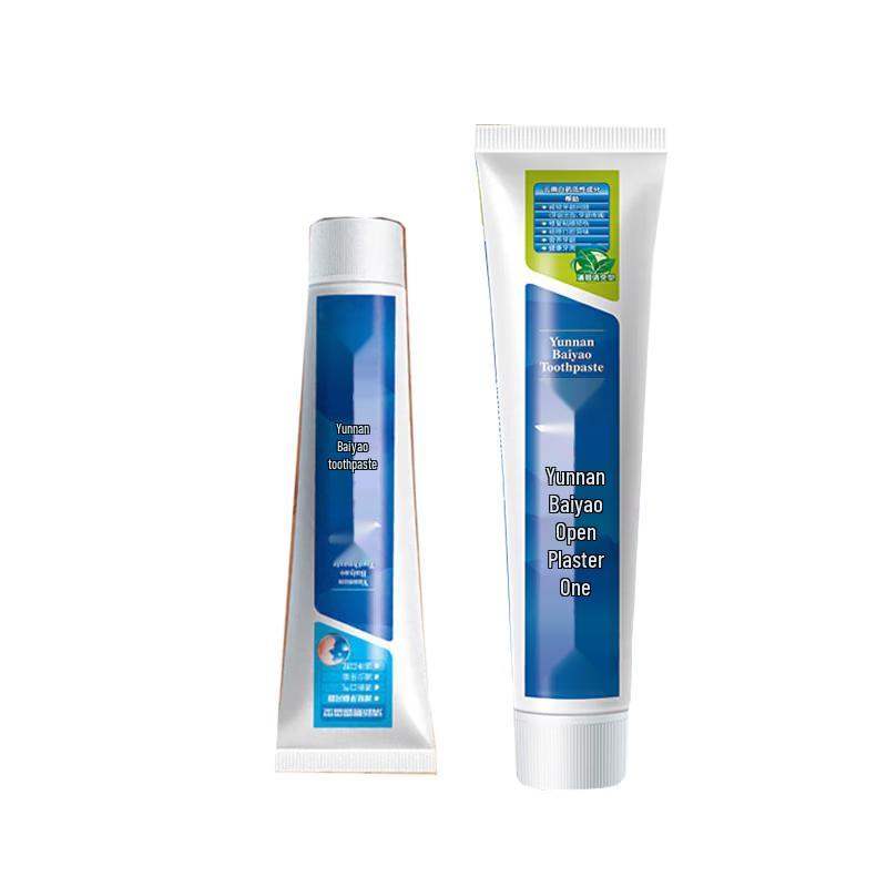 Yunnan Baiyao Dual-Effect & Mint Toothpaste Set