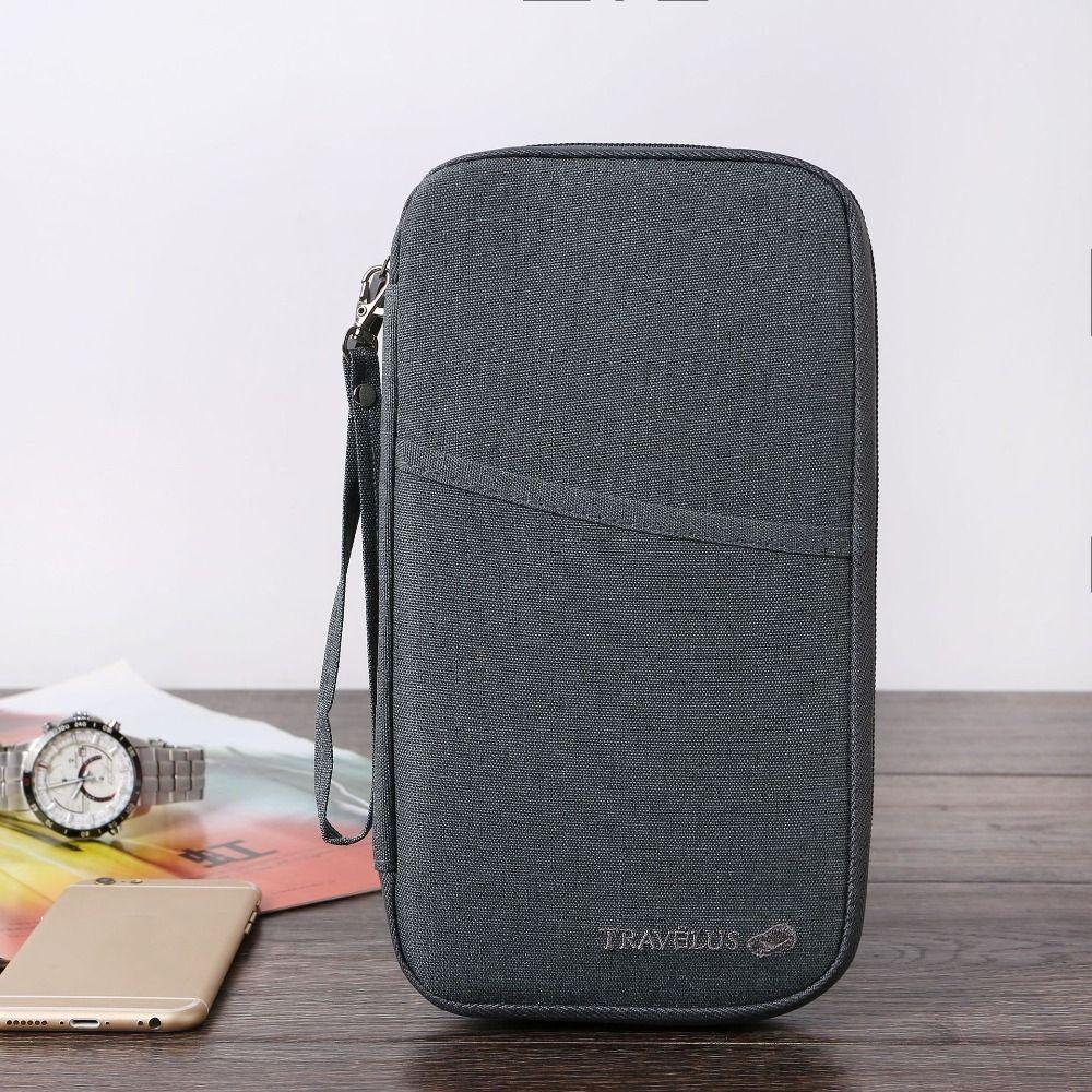 RFID Passport Bag Family Cards Tickets Organizer New Passport Holder  Travel Accessories
