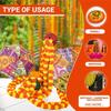 Artificial Marigold Flower Garland Plastic Wreath for Diwali Festival Mexican Day of The Dead Christmas Party Home Decoration