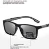 Photochromic 0~+400 Reading Glasses Square Anti Radiation Glasses for Women Men Anti Blue Light Eyeglasses