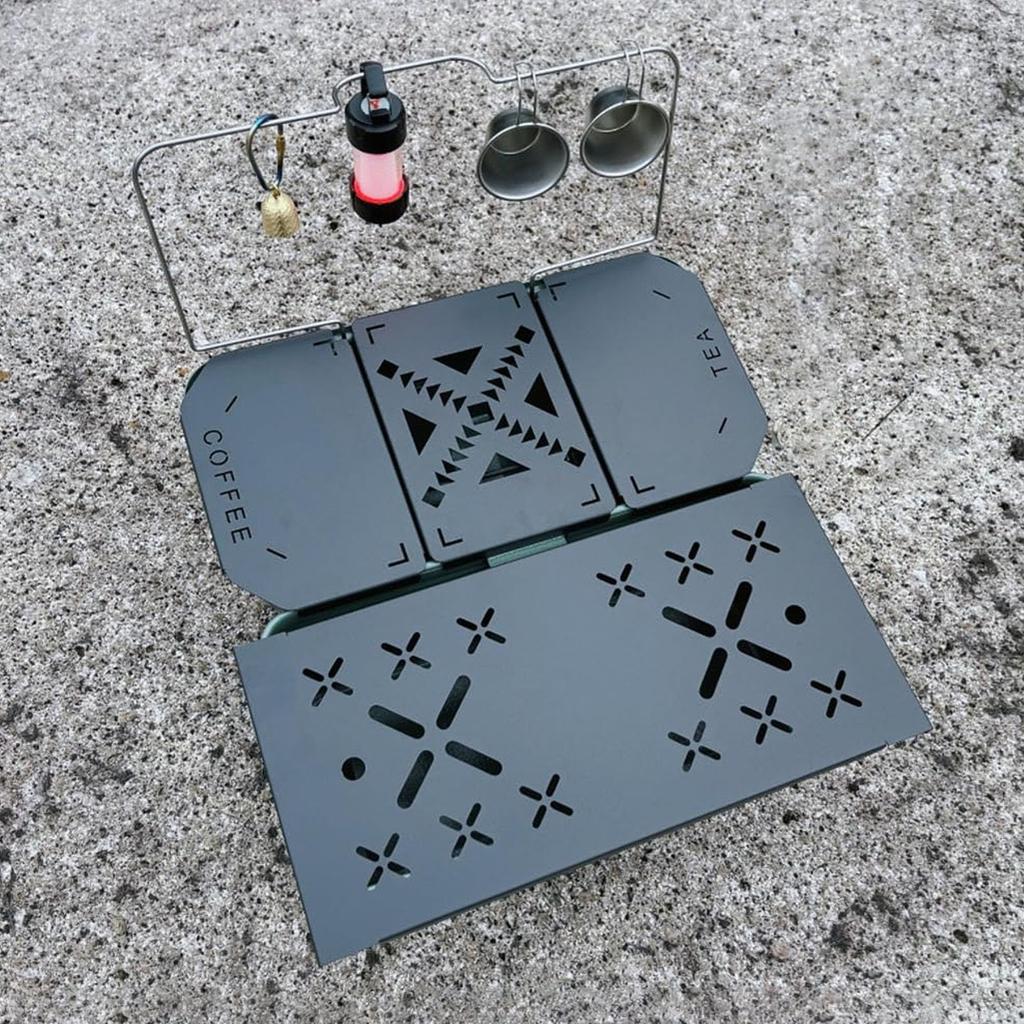 Aluminum Alloy Table Top for Stanley Lunch Box, Steel Table Top for Stanley Lunch Box, Folding Lunch Box Table Top, for Stanley Lunch Box Table