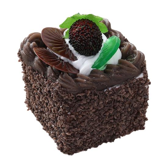 

Модель квадратного торта для симуляции Магнит на холодильник Фруктовый торт с кокосовой стружкой Настольное украшение Фотоаксессуары