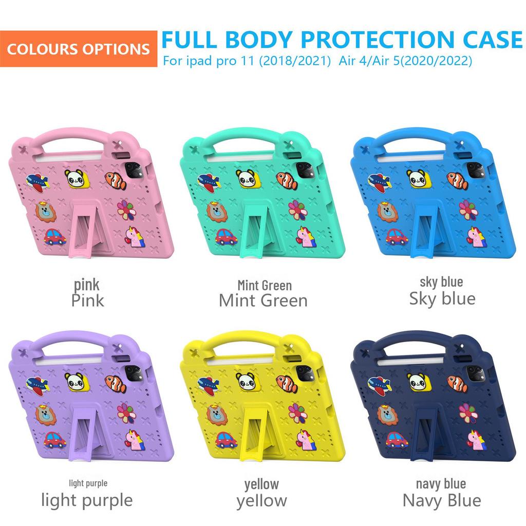 Lenovo Tab M11 Bear Bracket Protective Cover for Xiaoxin Pad 11 - Compatible with 2024 Model.