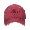 Lil Baby Merch Logo Men Women Baseball Cap Hip Hop Distressed Denim Hats Outdoor All Seasons Travel Unstructured Soft Sun Cap