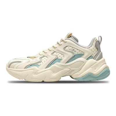 Scarpe da ginnastica basse da papà, comode, resistenti all'usura, antiscivolo, calde, per uso casual, da donna, verdi, 122018882-9