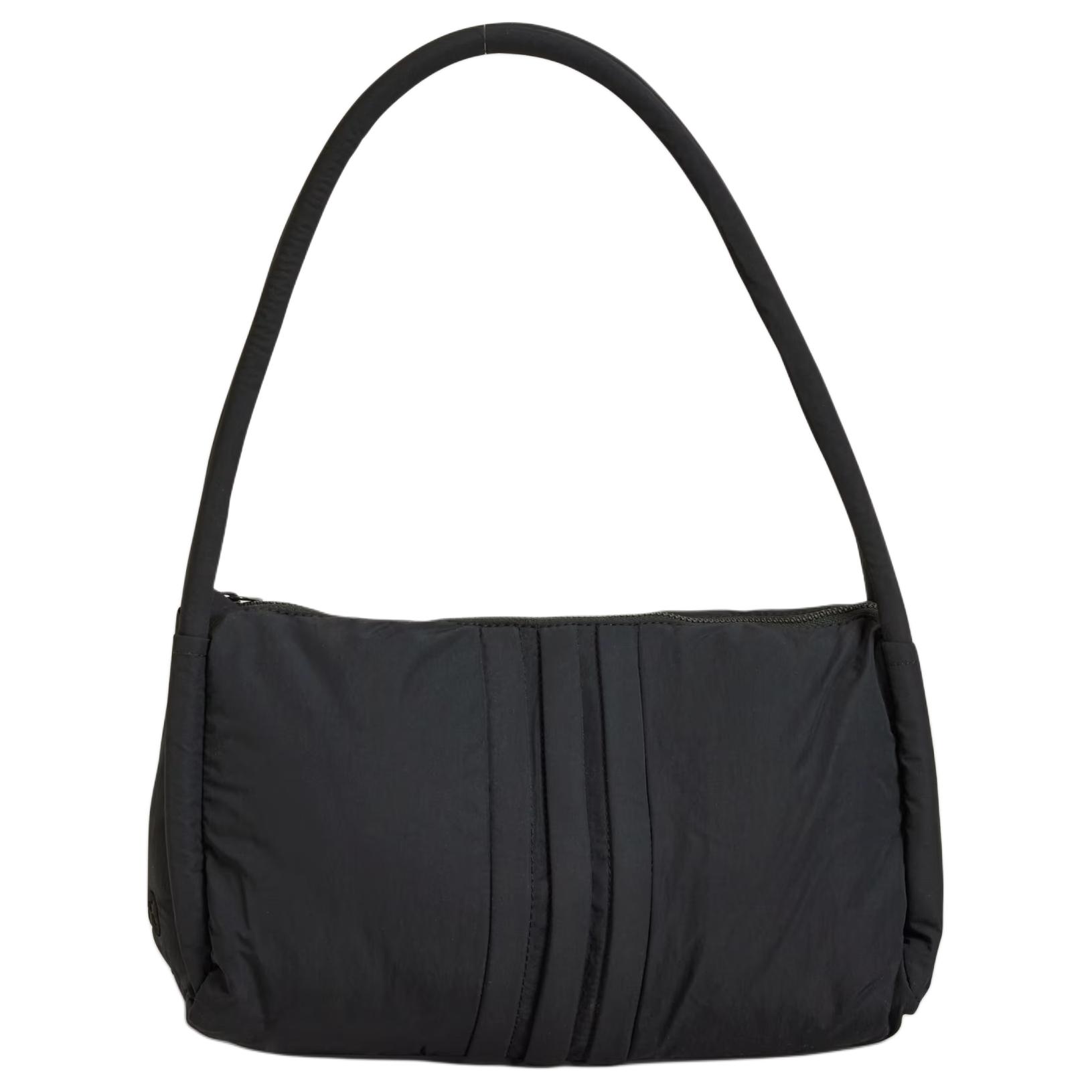 Adidas 30L Embroidered Y-3 Logo Nylon Shoulder Bag Men Shoulder Bag Black JV9669 Black