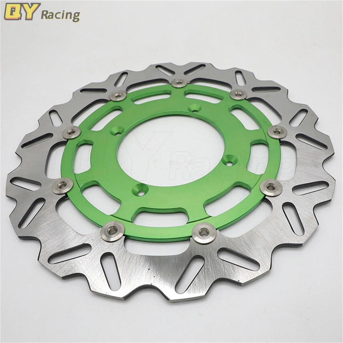 

Ротор переднего волнистого плавающего тормозного диска увеличенного размера 320 мм для Honda CR CRF KTM EXC SX XC YAMAHA YZF Kawacaki KXF Supermoto Motard For KAWASAKI