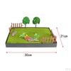 Animal Figures Micro Scenery Board Decoration Kids Playset