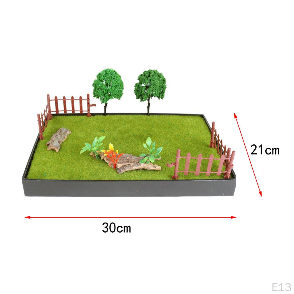 Animal Figures Micro Scenery Board Decoration Kids Playset