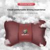 2026 Hot Sticker High-end Ice Silk Car Seat Headrest Memory Foam Comfort Pillow Auto Interior For Alfa Romeo 4C 159 166 Giulia G