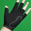 Portable Left Hands Billiards Glove Breathable Half Fingers Glove Elastic Billiard Training Gloves Fingerless Pool Mitten