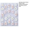 5D Embossed Flower Nail Art Stickers Self-adhesive DIY Spring Summer Floral Manicure Decor Decals Women Nail Accessories for Home Salon