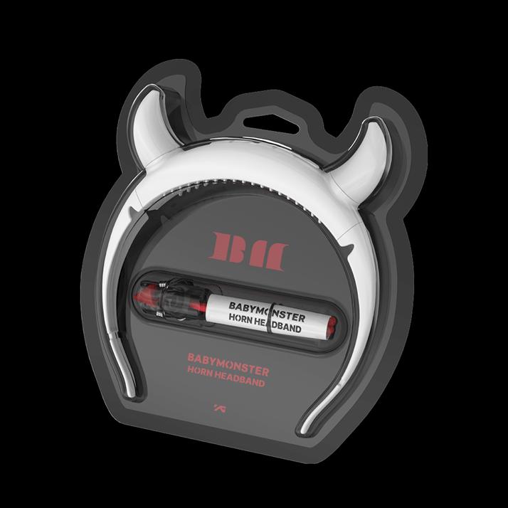 

Официальная повязка на голову в виде рога BABYMONSTER White