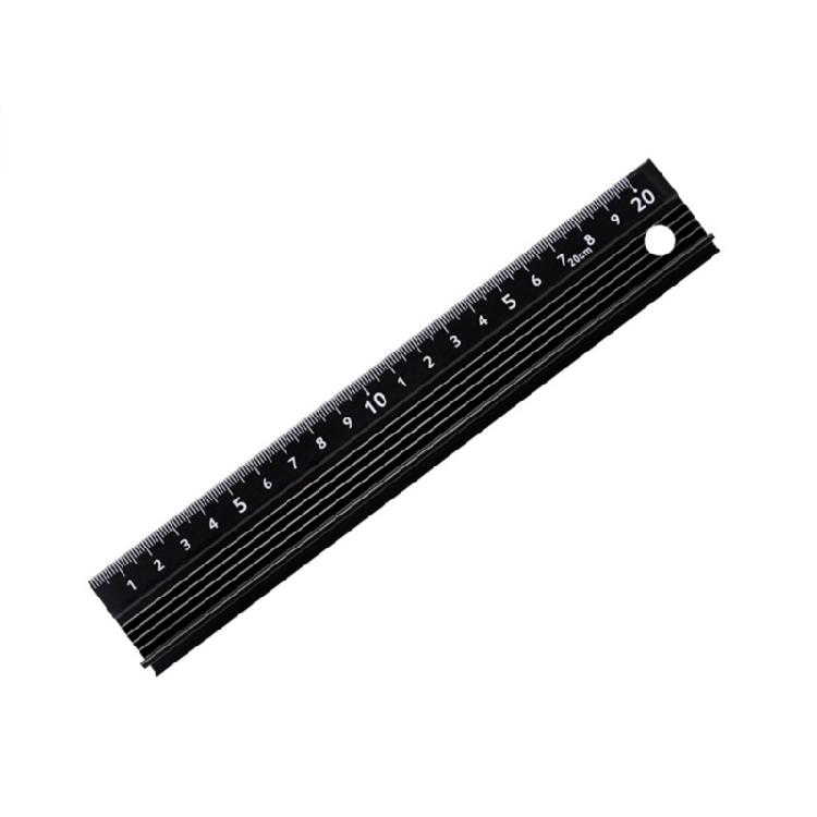 

L Type Cutting Ruler Craft Safety Ruler with Clear Scale Linear Measurement Ruler Drafting Tool for Cutting