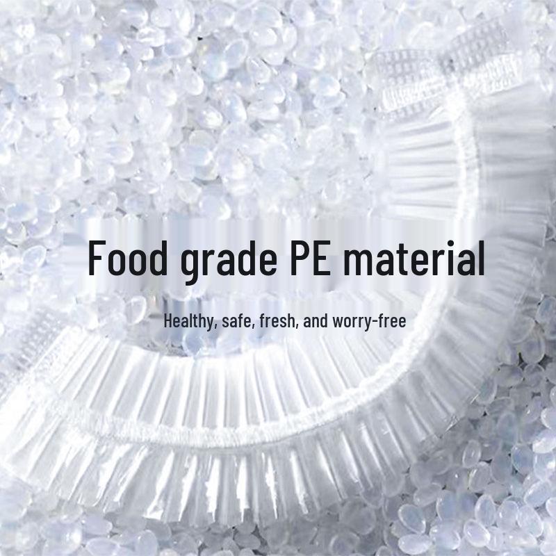 Jednorázová průhledná potravinářská přilnavá fólie na talíř