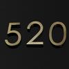 6CM 0-9 Sign Number Plate Digits Sticker Door Address Hotel House Modern Number Bronze